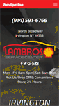 Mobile Screenshot of lambrosservice.com